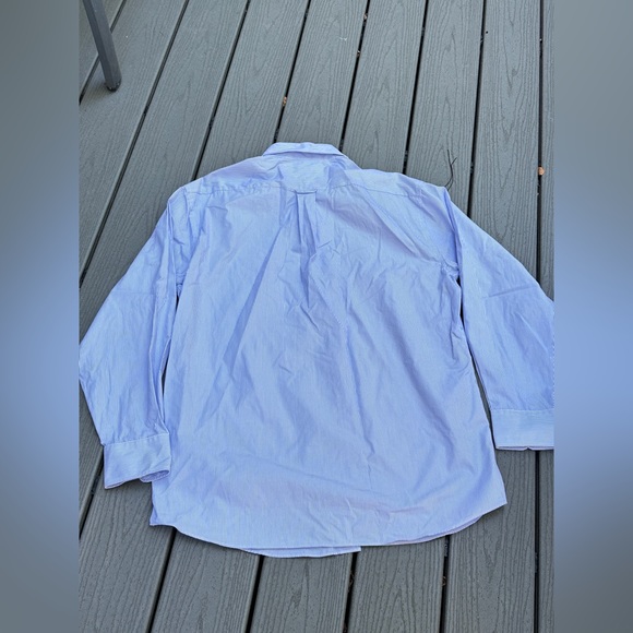 Tommy Hilfiger Light Blue Button Down Long Sleeve Oxford Dress Shirt Mens 16.5 - Picture 2 of 7